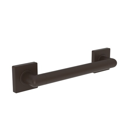 Newport Brass 15" L, Two Post, Solid Brass, 12" Grab Bar in Oil Rubbed Bronze, Oil Rubbed Bronze 2040-3912/10B
